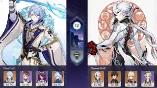 C0 Ayato Freeze Team & C1 Arlecchino | Floor 12 Spiral Abyss 5.8 | Genshin Impact