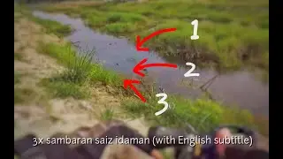 3 spot 3x sambaran haruan @ gabus @ snake head saiz idaman (with english subtitle)