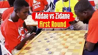 Addae Vs Zidane (Kid genius) - Otumfuo National Draughts Tournament 2024. 1st Round