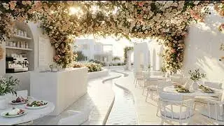 Outdoor Dining Ambience Relaxing Cafe Sound