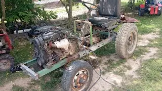 Suzuki kistraktor építése/ káosz az egész!??