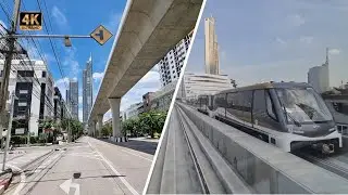Bangkok - NEW Golden BTS Line Street Level - Icon Siam 2 Construction Update