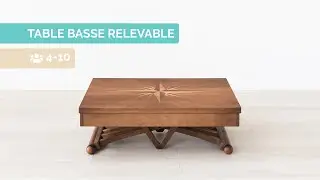 LG LESMO Magic table - Transformable en un seul mouvement (2021)