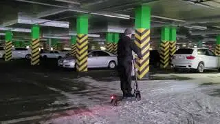 Тест нового электросамоката HITWAY H17: зима и впечатления!