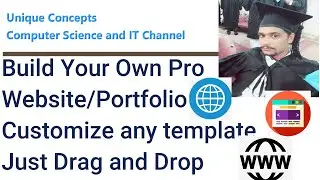 Create your own free Professional Website/Portfolio (Very Easy)