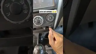 Car Ac Not Blowing Enough Air Thru Vents | How To Fix it