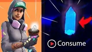 GLOWING Fortnite Cake Crystals! | Hop Rocks