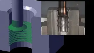 Thread mill program : CNC programming, CADCAMCNC