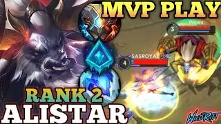 ALISTAR UNDERRATED OP BUILD ABUSE! AGGRESSIVE MVP PLAY - TOP 2 GLOBAL ALISTAR BY Popex - WILD RIFT
