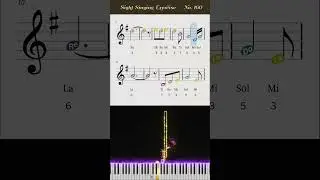 Daily Sight-Singing Exercise No.160 | One Sharp (Key G)