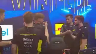 B1T clutch 1vs2 and reaction NaVi after winning Faze on Ancient / ESL Cologne Grand Final 2022