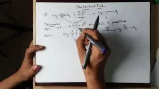 Markonikov rule mechanism in easy steps by Seema Makhijani