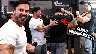 CAIKE DE VOLTA AO BRASIL - CARIANI FICOU IMPRESSIONADO COM O TAMANHO DELE 😱!!