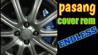 cara pasang cover rem endless pada jazz gak perlu ribet