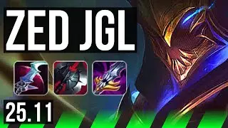 ZED vs TRUNDLE (JGL) | Dominating, 41k DMG | EUW Challenger | 25.11