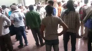 PACL nivesak Dharna prdrshsan indore sebi govt Karyaly pr