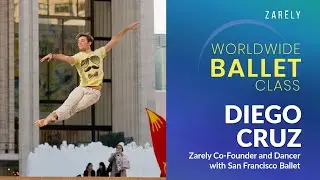 Diego Cruz, Soloist with San Francisco Ballet, and Co-Founder at Zarely, Beginner/Intermediate class