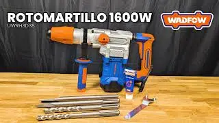 🔨💥 UWRH3D38 -ROTOMARTILLO SDS MAX WF 1600W &ndash; Fuerza extrema para los trabajos m&aacute;s duros