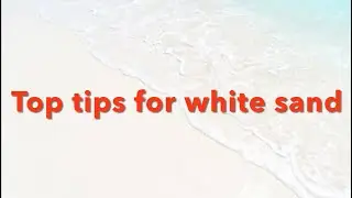 Get sparkling white sand in YOUR reef tank - top tips