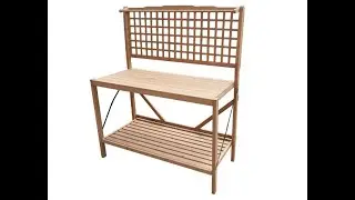 Foldable Potting Bench - Overview