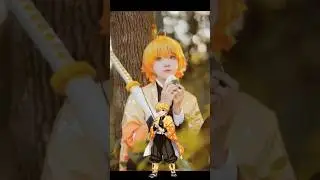 demonslayer character  singing💖 #APT #anime #cosplay #demonslayer