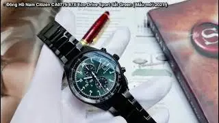 HWATCH REVIEW ĐỒNG HỒ NAM CITIZEN SPORT CA0775-87X MẶT XANH D&Acirc;Y SẮT