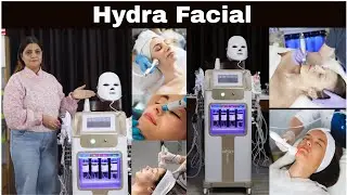 Hydra Facial | Facial tutorial | Facial steps | Facial | Hydra Facial Tutorial | SUMANSI SAHGAL 