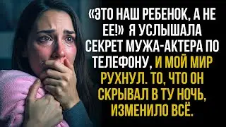 Мой муж кричал в телефон «Да, это наш ребенок, а не её!» Решив поздравить его, я...