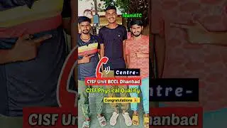 CISF Physical Qualify // Dhanbad centre // video coming 🔜#cisfrecruitment2022 ##cisf #cisfexamdate