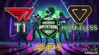 Valorant Ignition Series - HIGHLIGHTS | PAX Arena - T1 vs Homeless | MAP-1