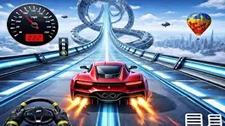Super Crazy Mega Ramp Gta Car Racing | Gt Car Stunt Game | Android GamePlay |