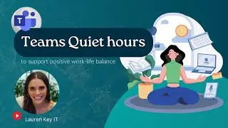 Microsoft Teams | Quiet hours in Teams Mobile app