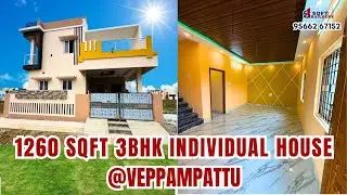3bhk Individual House for sale in Chennai Veppampattu | 9566267152 | SQFT Builders