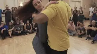 BRAZILIAN ZOUK DANCE by KADU AND LARISSA - Improv (2018, Denver USA)
