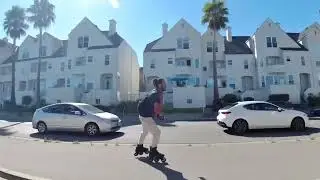 Urban inline skate 3x110 mm SANTA CRUZ CA