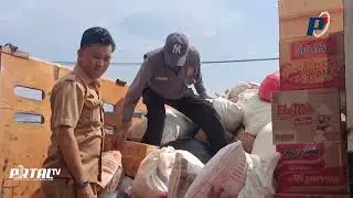 Way Halim Jadi Pusat Penggalangan Bantuan, Warga Antusias Bantu Korban Banjir
