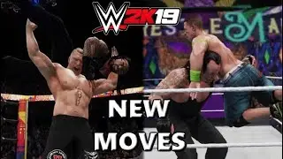 WWE 2K19 NEW MOVES / ANIMATIONS CONCEPT