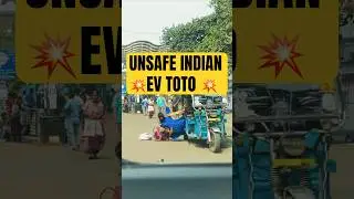Unfortunate #accident caught on camera #india #ev #toto #auto #tuktuk #kolkata #westbengal #uk #usa