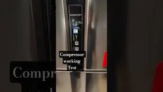Hitachi Refrigerator compressor Test