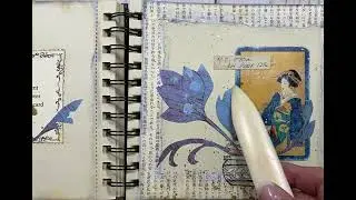 Week 14. 2023 - Margarete Miller 52 week collage challenge and a SNEAK PREVIEW