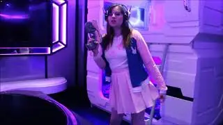 D.va Overwatch Cosplay Spotlight Shoot