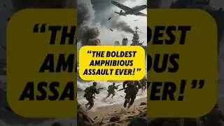 The boldest amphibious assault ever
