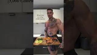 What I eat in a day💪Around 5,000 calories! #whatieatinaday #foodie