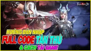 Instructions on how to enter the full code for Thần T&iacute;ch 3D and how to download the game.