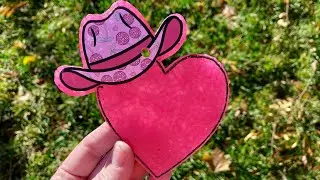 Natollie Cowboy Heart Cardstock Tutorial, Valentine's Day Freshie Tutorials, Cricut Help, Aroma Bead