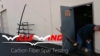 Wills Wing Carbon Fiber Wing Spar Testing