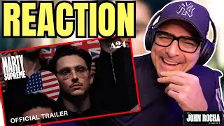 MARTY SUPREME |Teaser Trailer REACTION! | A24 | Timoth&eacute;e Chalamet