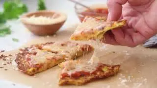 Spaghetti Squash Crust Pizza