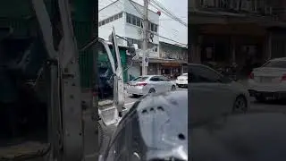 Crazy Bangkok traffic #bangkok #travel #traffic #thailand #motorcycle #motovlog #explore #asia