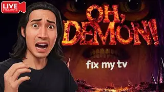 🔴LIVE : EYM JADI HANTU SEMATA UTK REPAIR TV GRAMPS!【OH DEMON! FIX MY TV】(MALAYSIA)